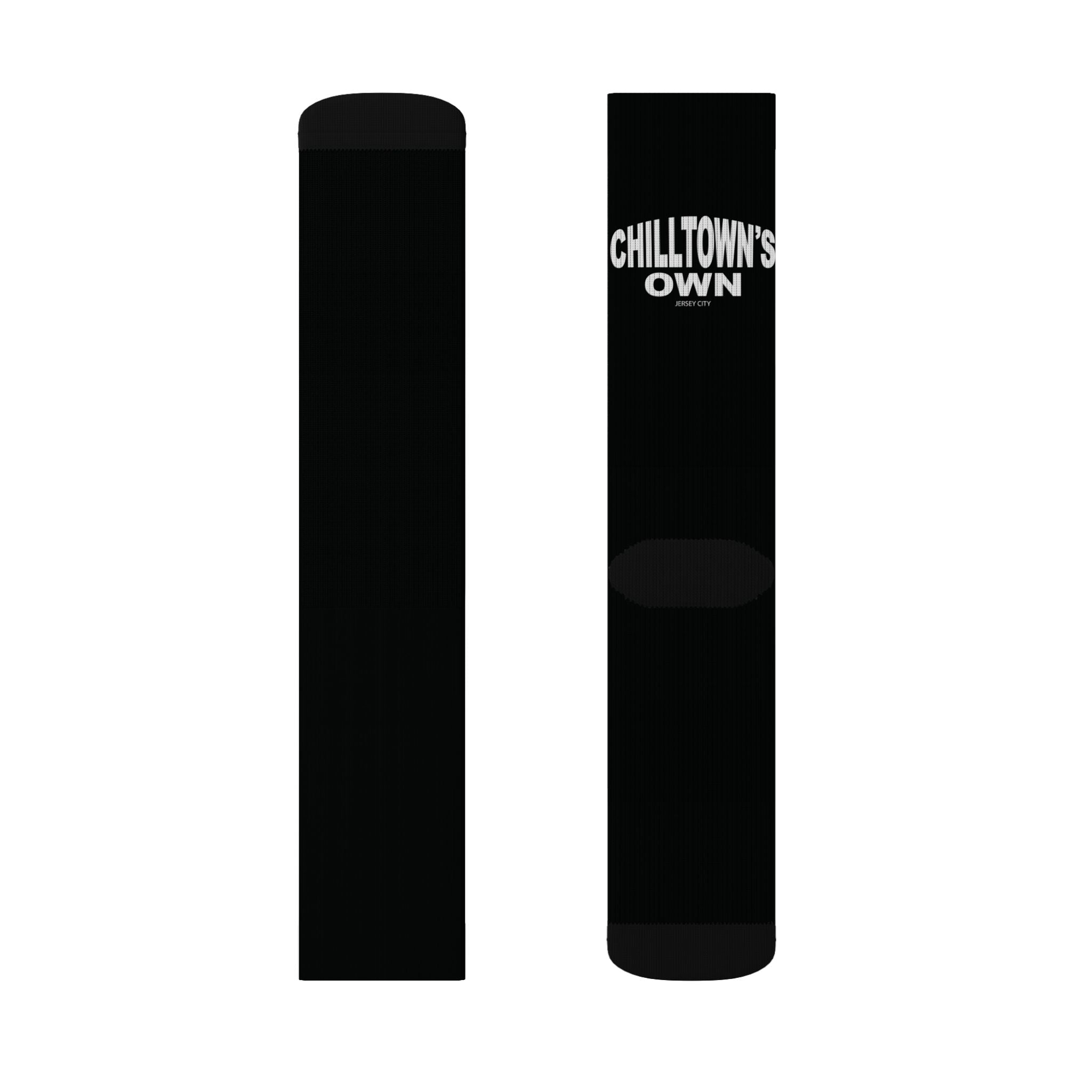 Chiltown's Own Black Crew Socks