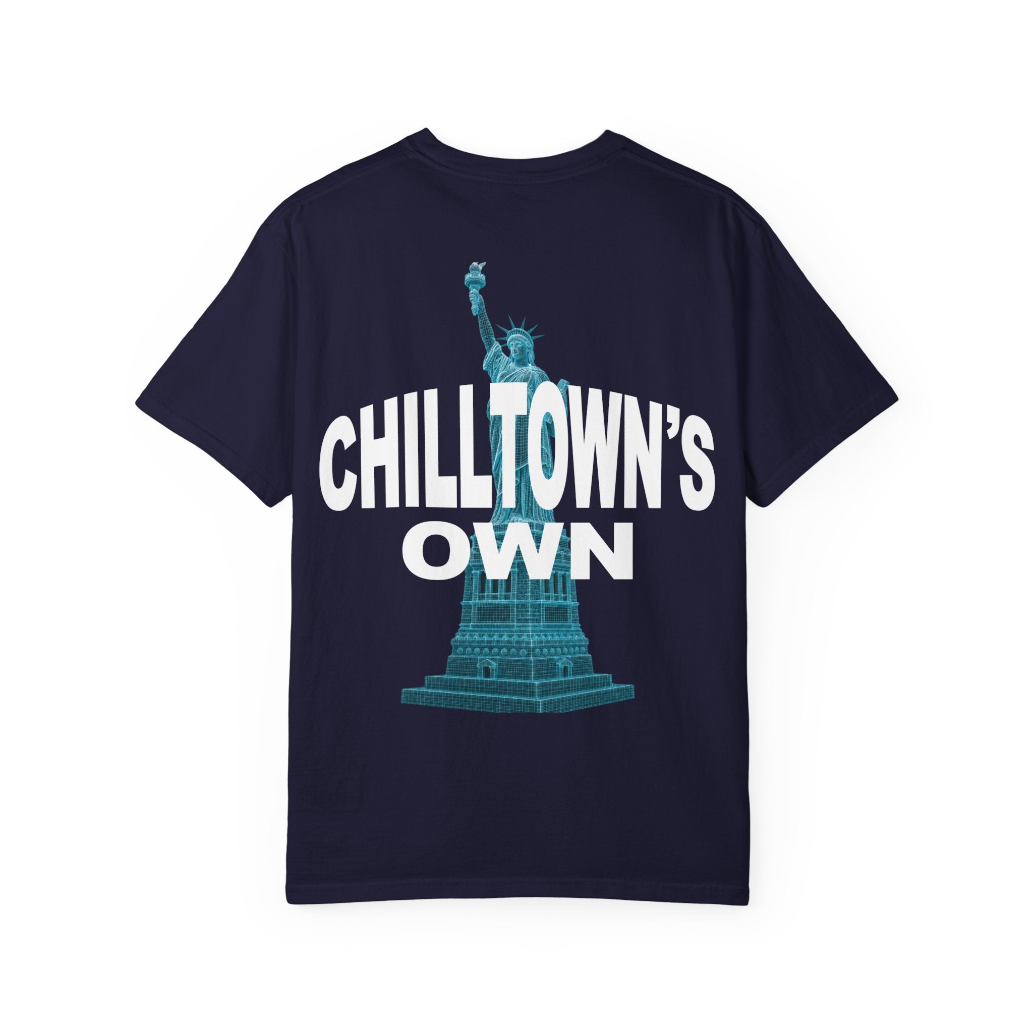 Statue of Liberty NYC Skyline T-Shirt — NYC Tower Graphic Tee