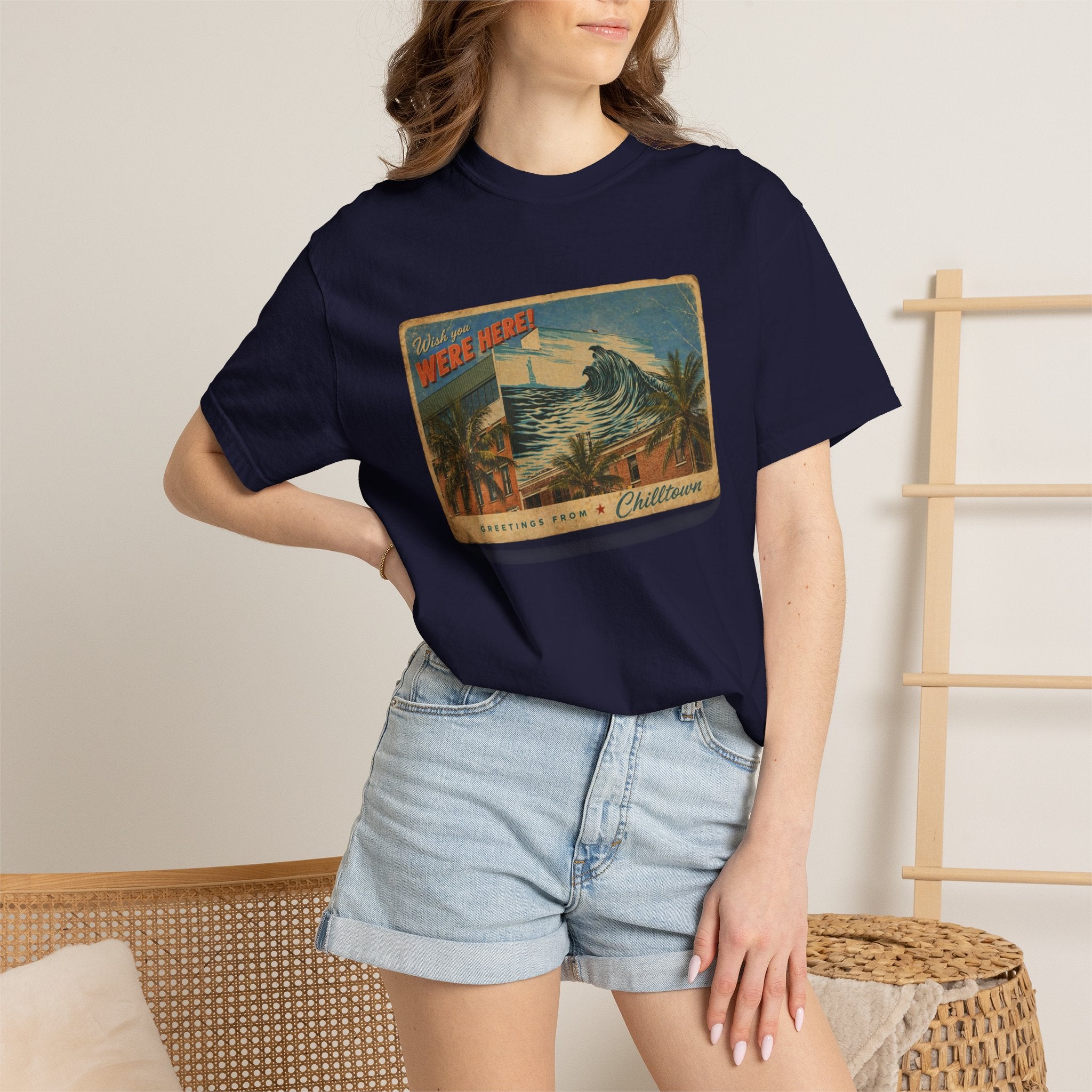 Vintage Grove St Postcard T-Shirt