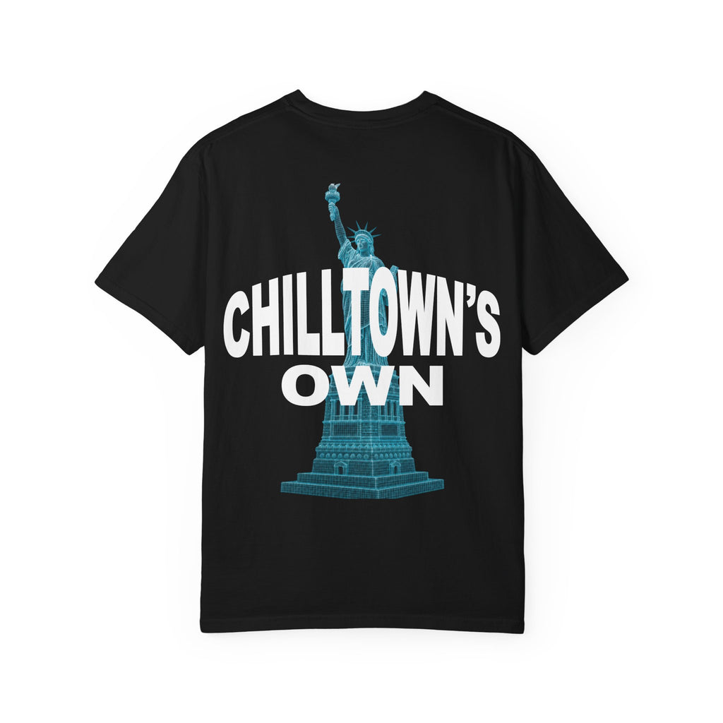 Statue of Liberty NYC Skyline T-Shirt — NYC Tower Graphic Tee