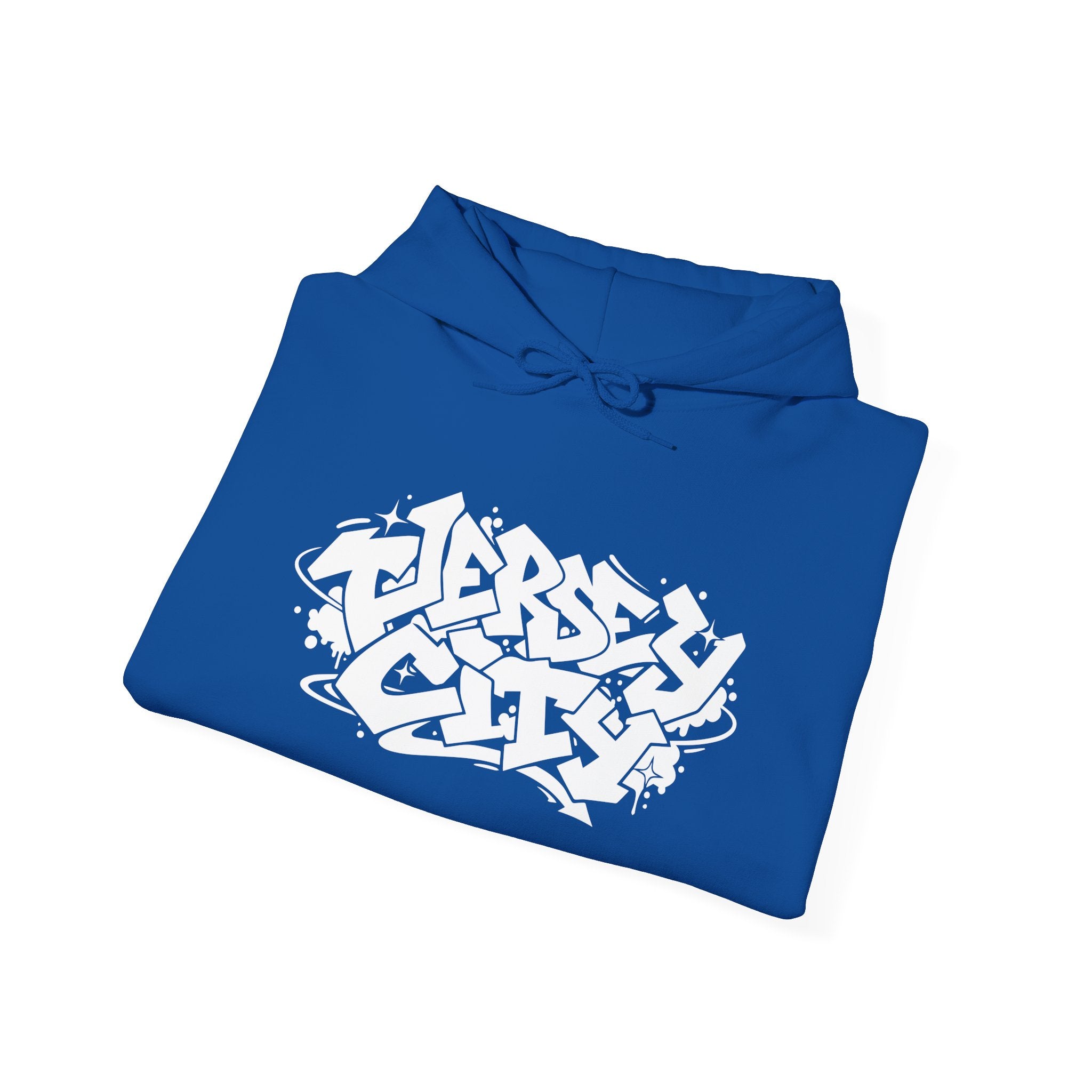 Jersey City Graffiti Hoodie — Urban Streetwear Pullover