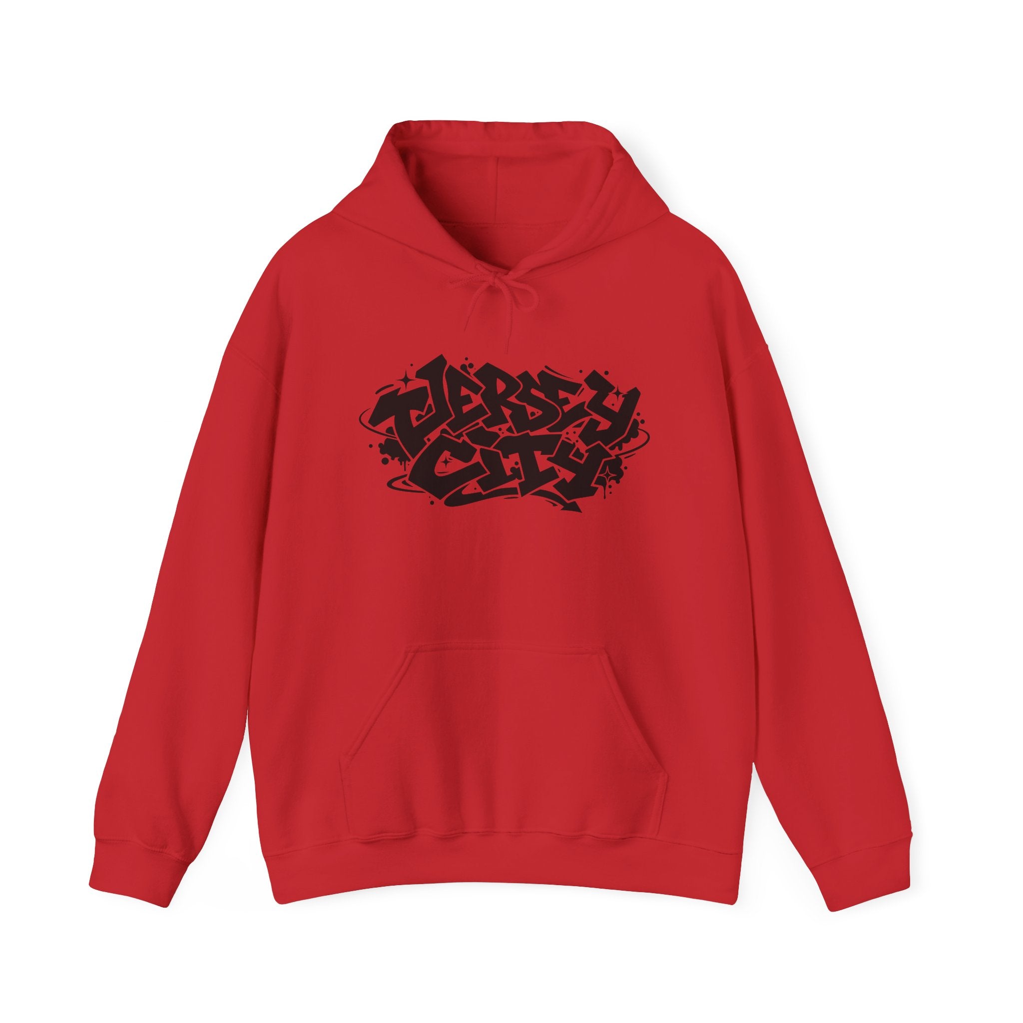 Jersey City Graffiti Hoodie — Urban Streetwear Pullover