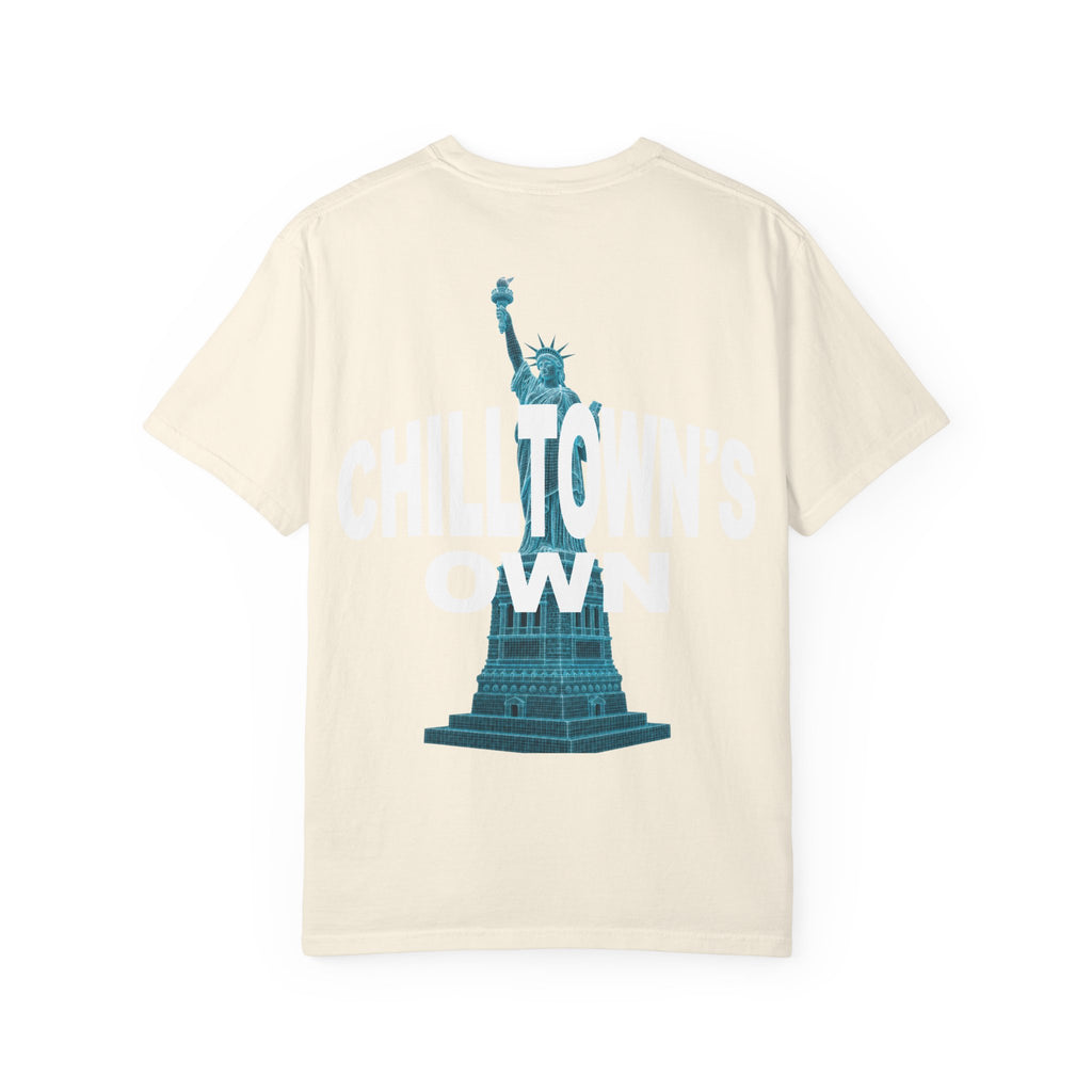 Statue of Liberty NYC Skyline T-Shirt — NYC Tower Graphic Tee