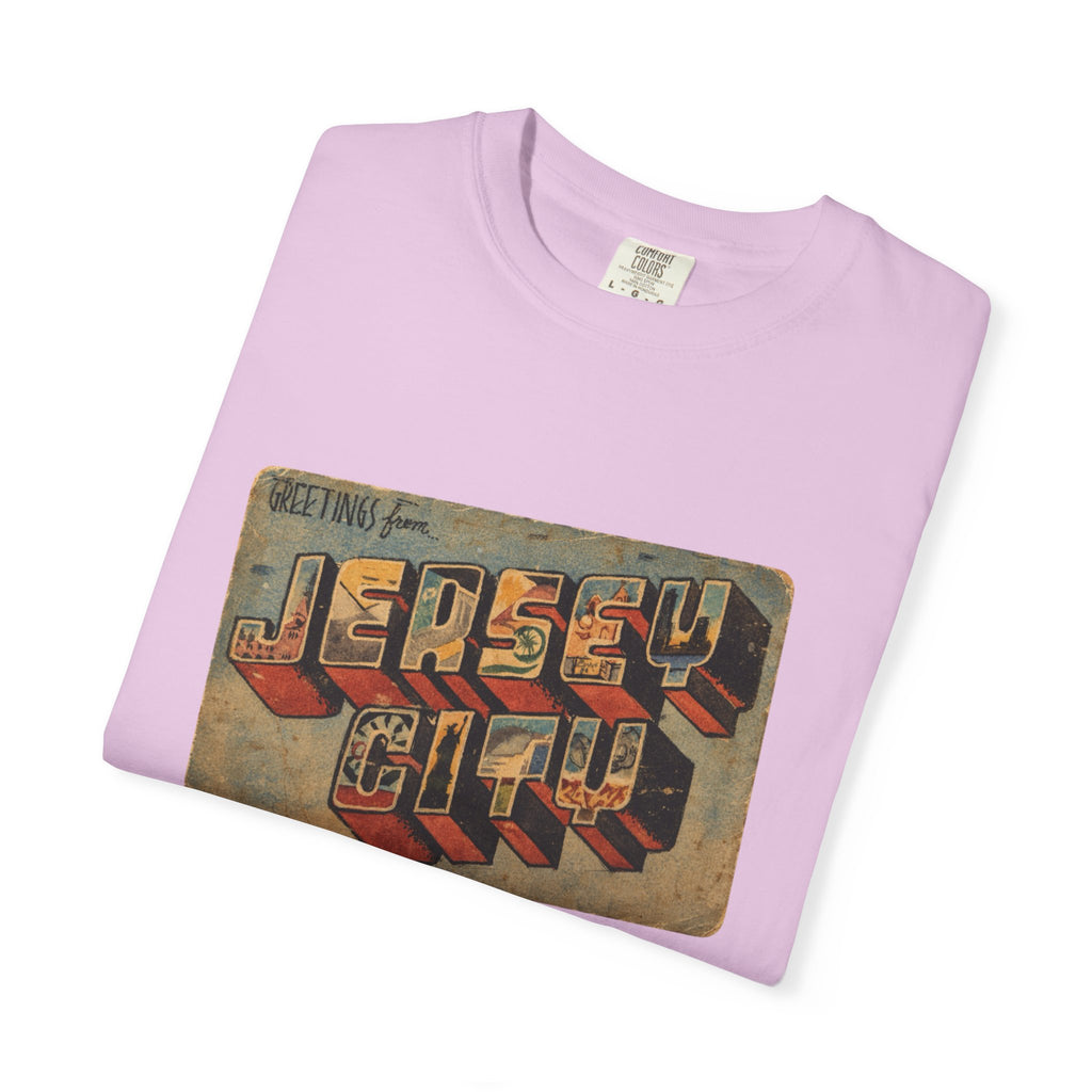 Jersey City Vintage Postcard T-Shirt