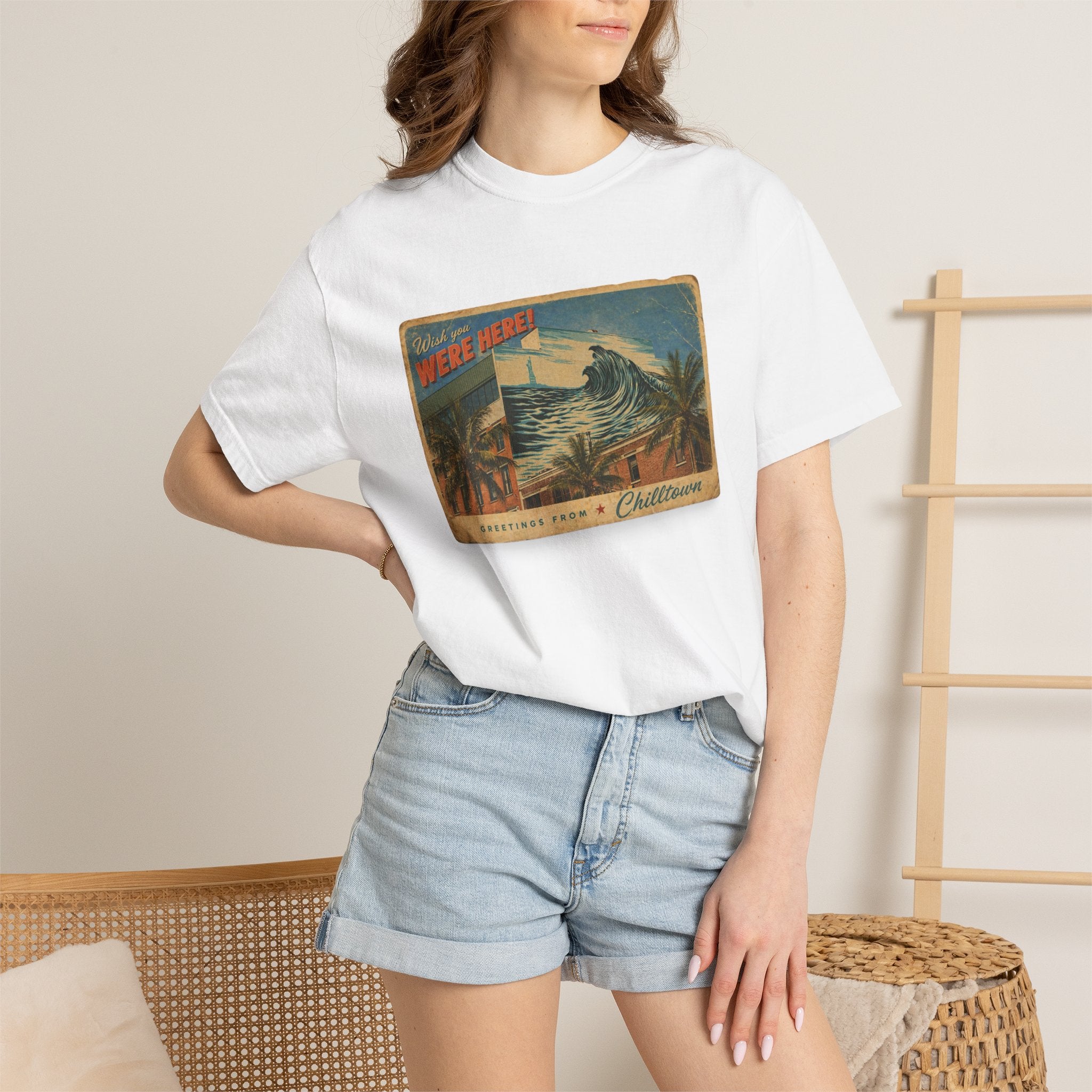 Vintage Grove St Postcard T-Shirt
