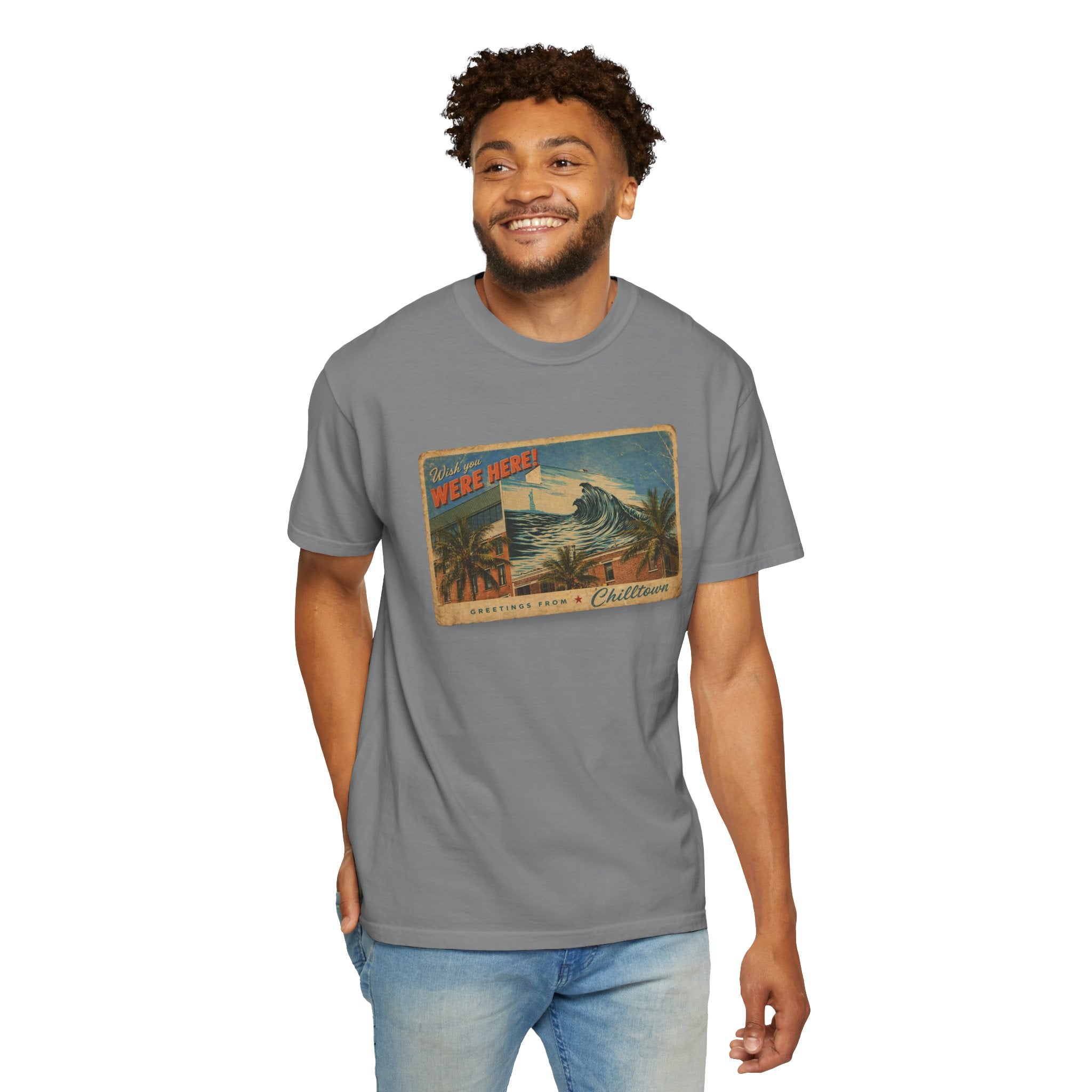 Vintage Grove St Postcard T-Shirt