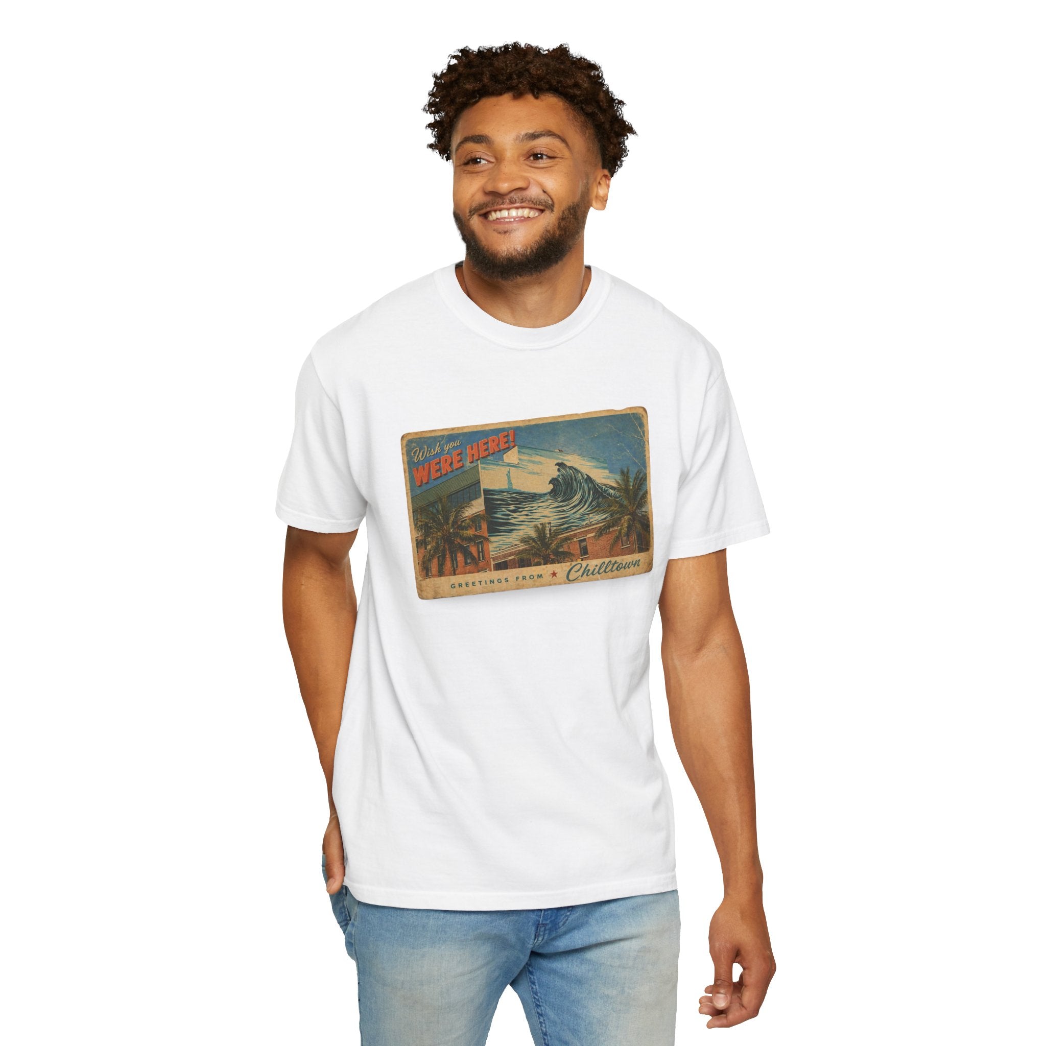Vintage Grove St Postcard T-Shirt