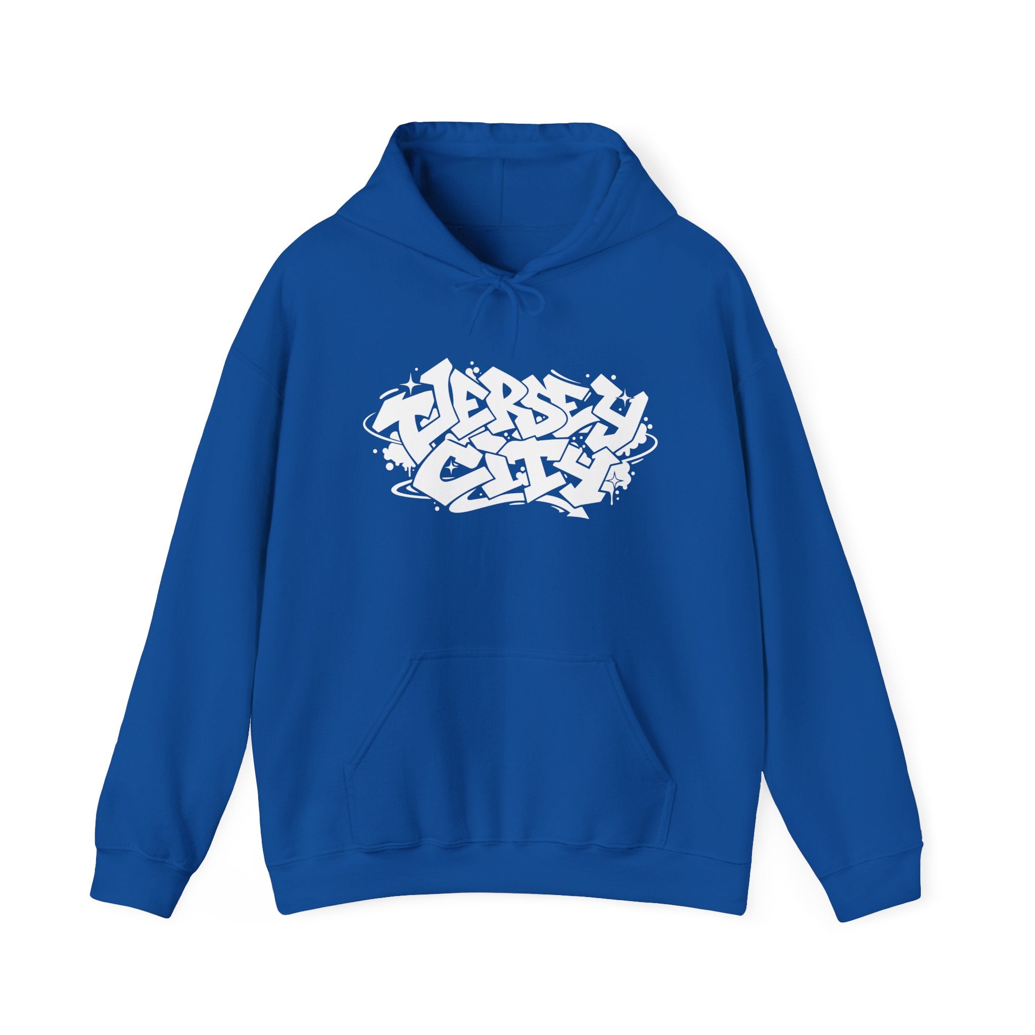 Jersey City Graffiti Hoodie — Urban Streetwear Pullover