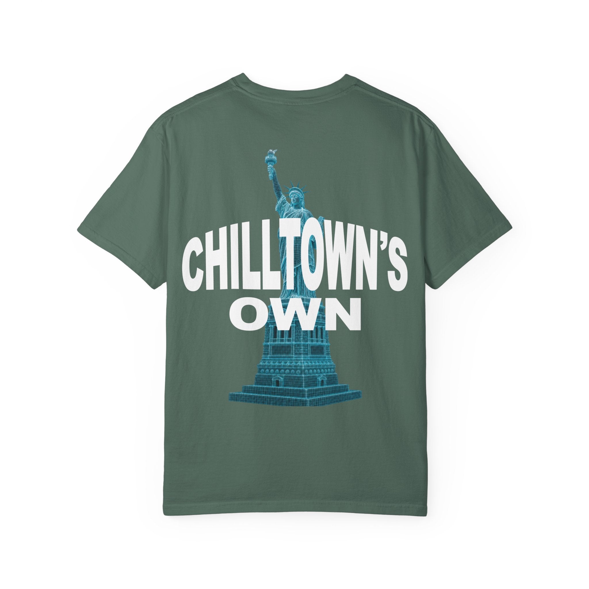 Statue of Liberty NYC Skyline T-Shirt — NYC Tower Graphic Tee