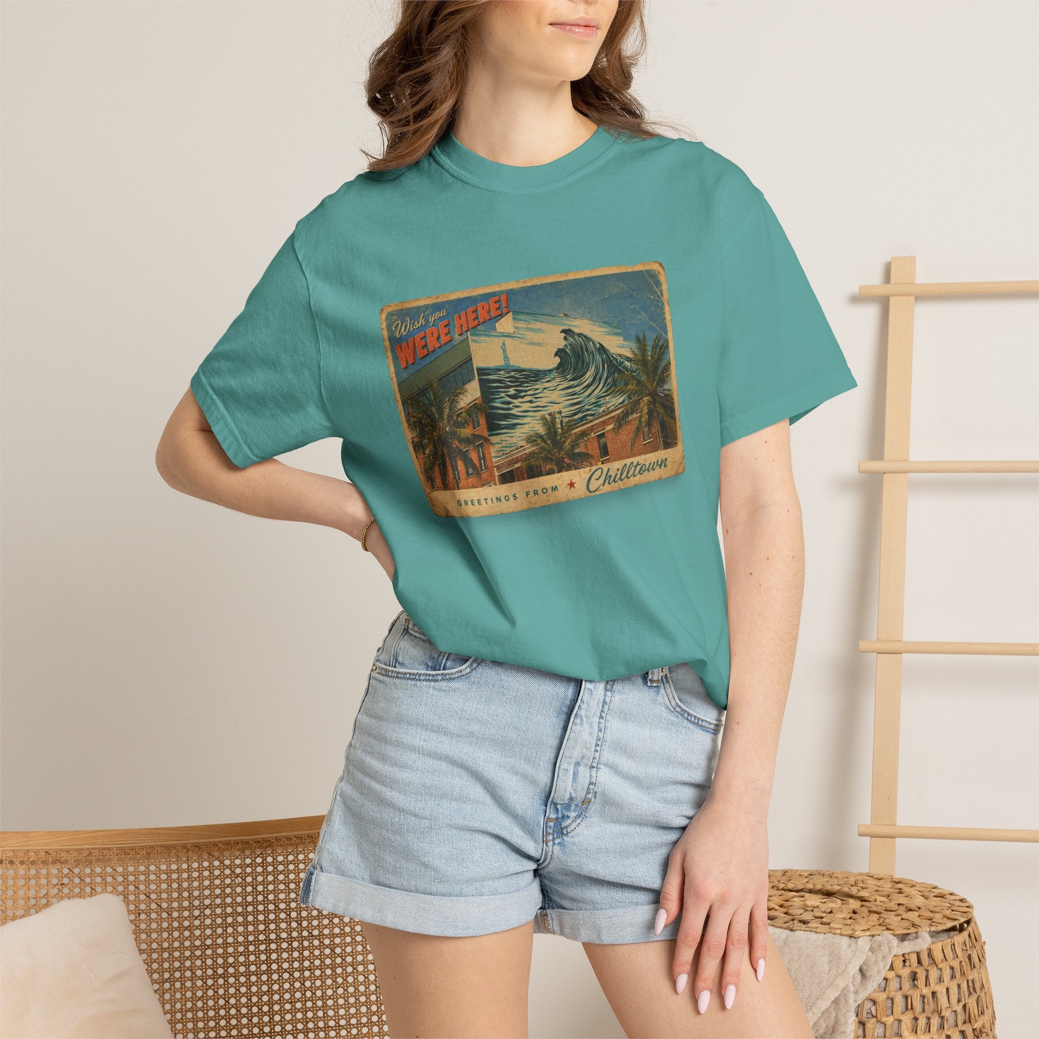 Vintage Grove St Postcard T-Shirt