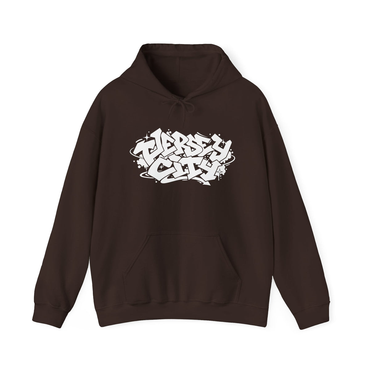 Jersey City Graffiti Hoodie — Urban Streetwear Pullover