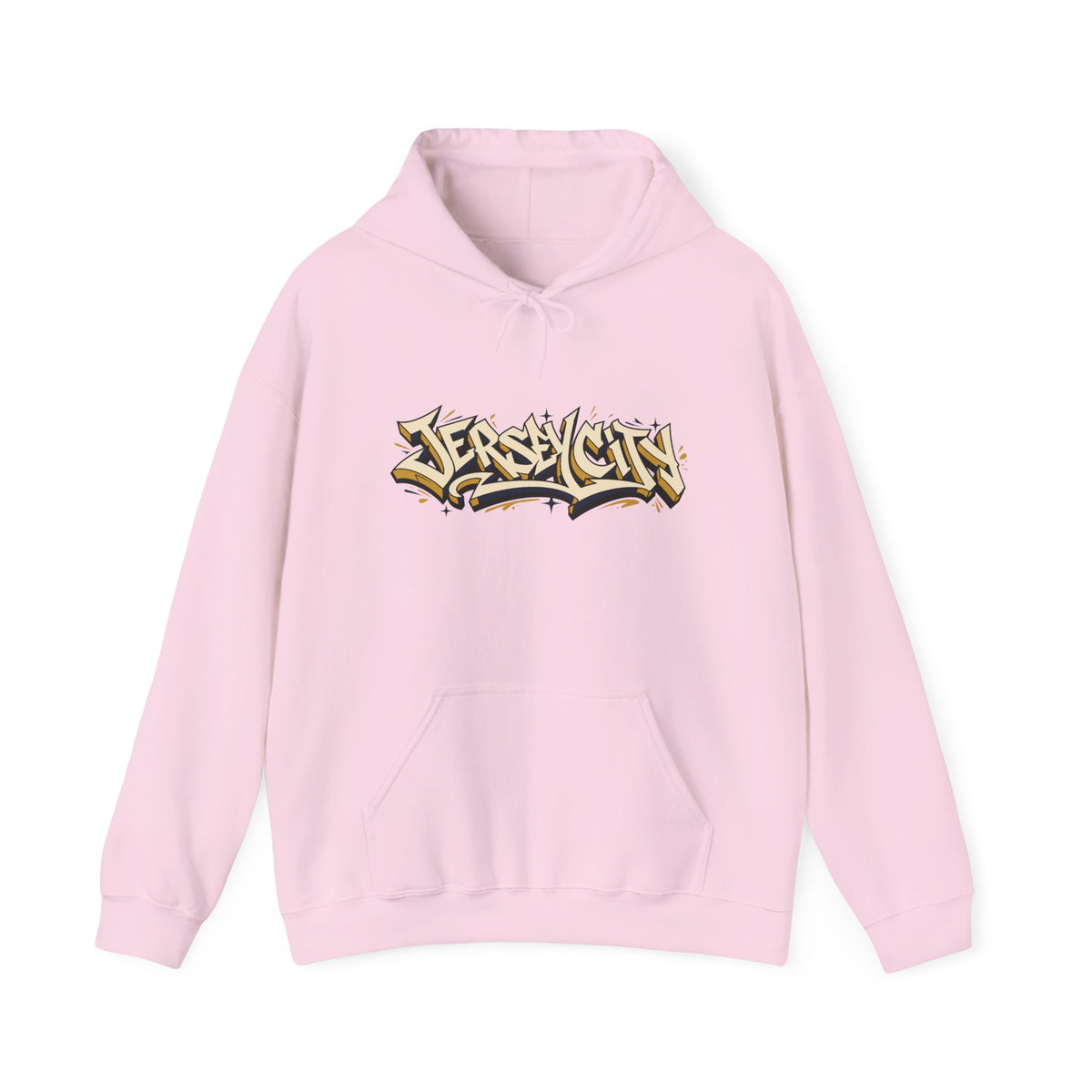 Jersey City Graffiti Hoodie — Urban Streetwear Pullover
